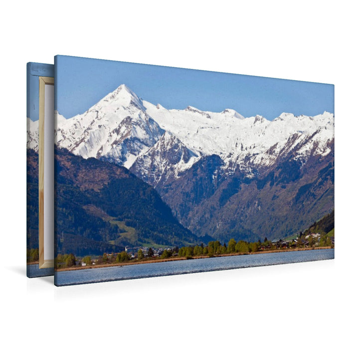 Premium Textil-Leinwand Kitzsteinhorn
