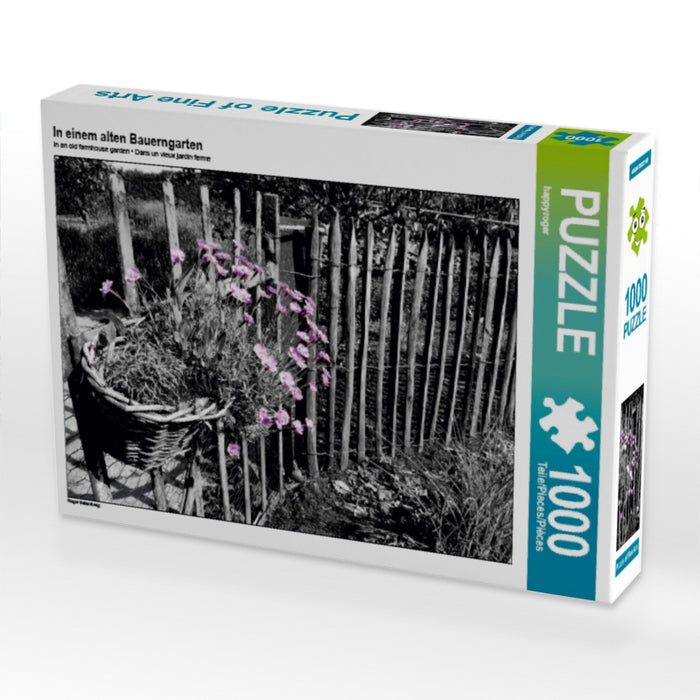 In einem alten Bauerngarten 1000 Teile Puzzle quer - CALVENDO Foto-Puzzle'