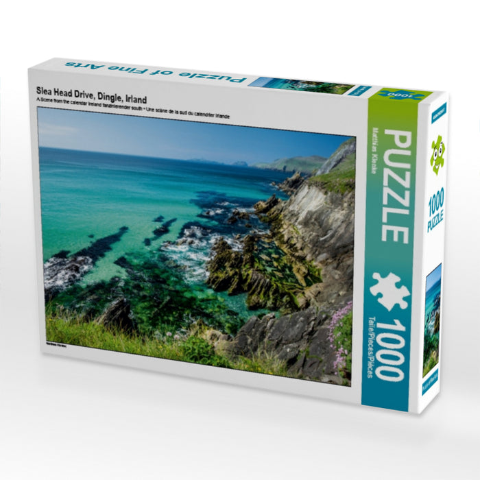 Slea Head Drive, Dingle, Irland 1000 Teile Puzzle quer - CALVENDO Foto-Puzzle'