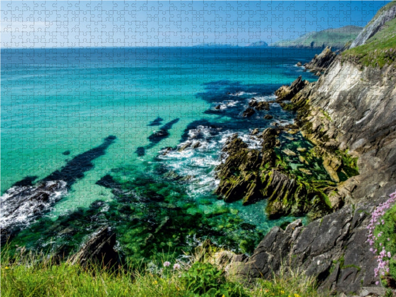Slea Head Drive, Dingle, Irland 1000 Teile Puzzle quer - CALVENDO Foto-Puzzle'