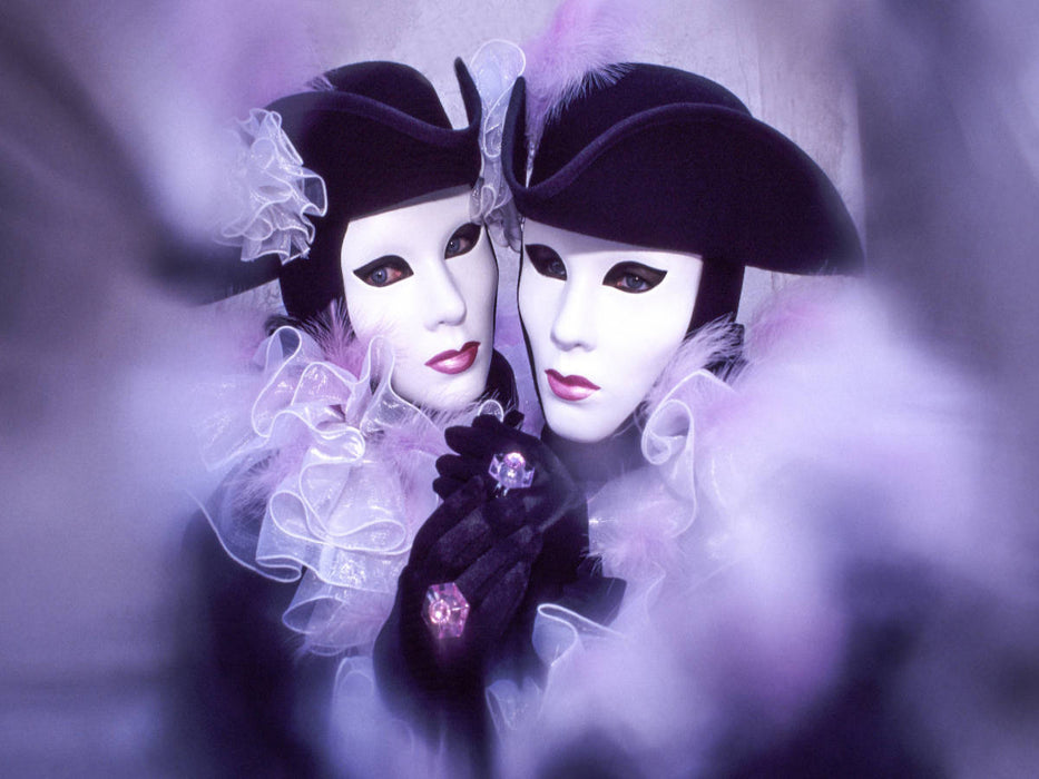 Venezianischer Karneval - CALVENDO Foto-Puzzle'