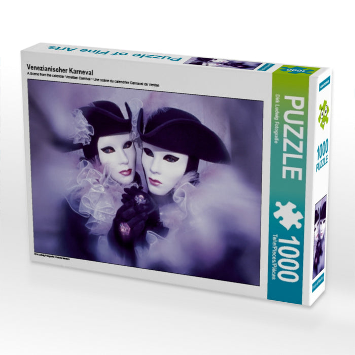 Venezianischer Karneval 1000 Teile Puzzle quer - CALVENDO Foto-Puzzle'