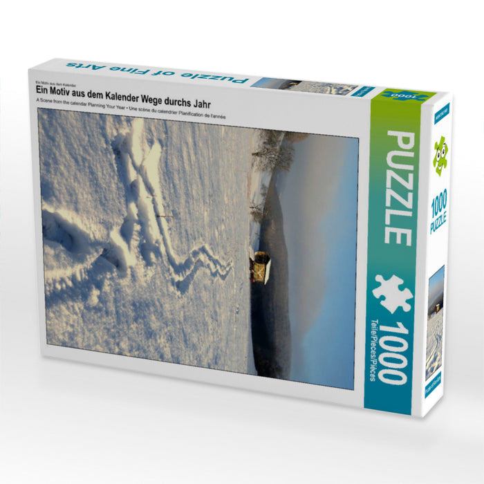 Ein Motiv aus dem Kalender Wege durchs Jahr 2000 Teile Puzzle hoch - CALVENDO Foto-Puzzle'