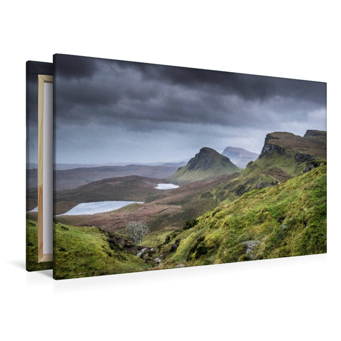 Premium Textil-Leinwand Trotternish