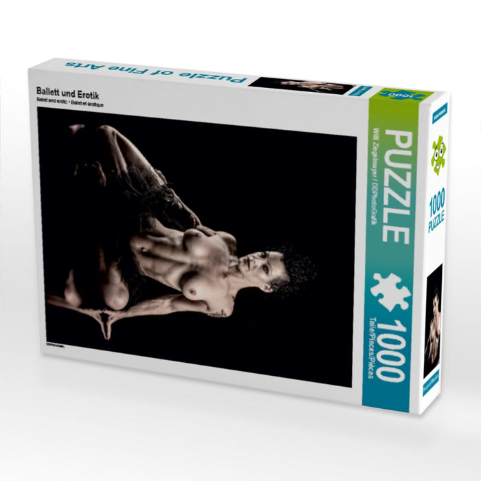Ballett und Erotik 1000 Teile Puzzle hoch - CALVENDO Foto-Puzzle'