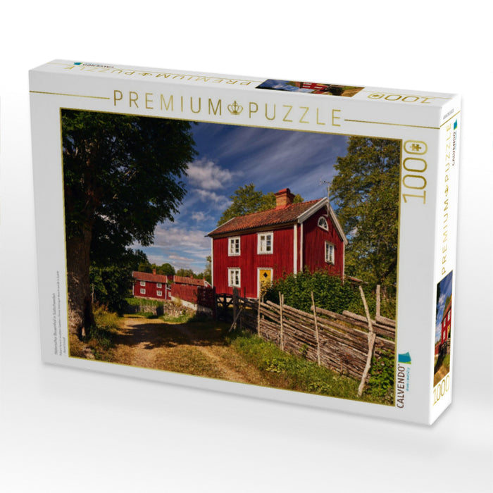 Historischer Bauernhof in Südschweden - CALVENDO Foto-Puzzle'