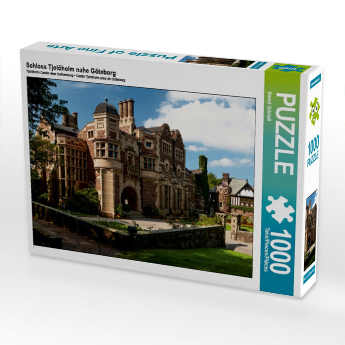 Schloss Tjolöholm nahe Göteborg 1000 Teile Puzzle quer - CALVENDO Foto-Puzzle'