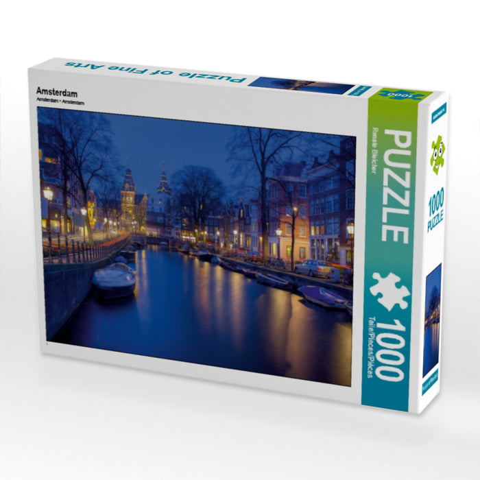 Amsterdam 1000 Teile Puzzle quer - CALVENDO Foto-Puzzle'