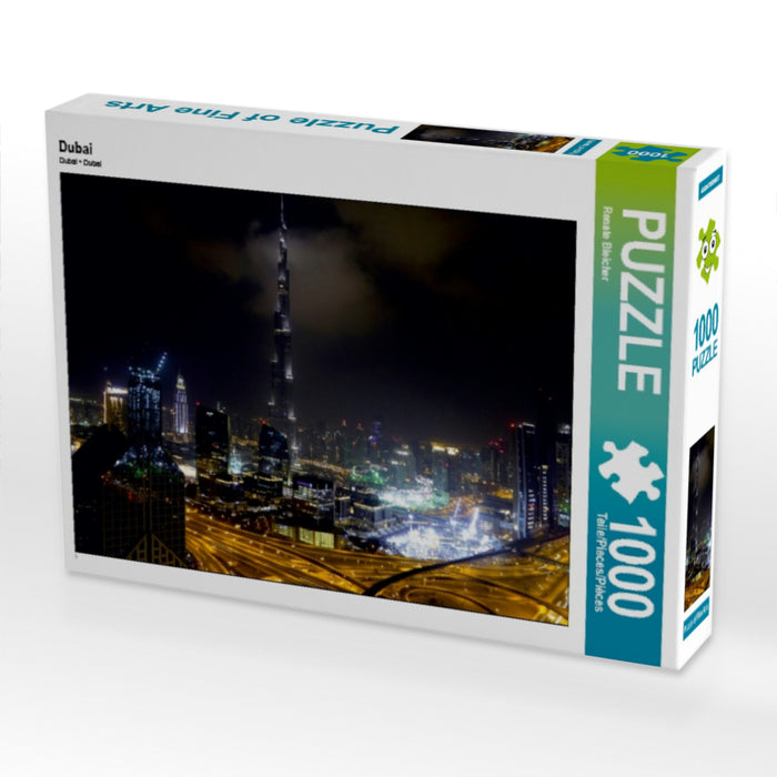 Dubai 1000 Teile Puzzle quer - CALVENDO Foto-Puzzle'