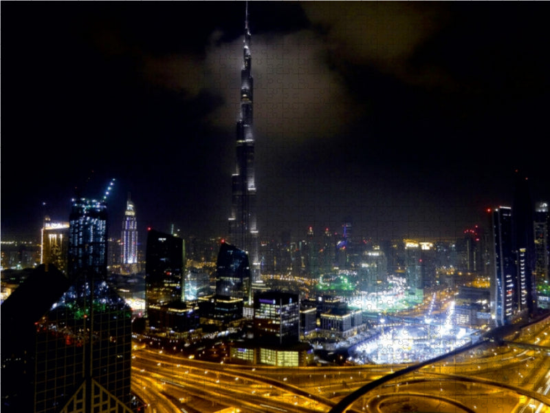 Dubai 1000 Teile Puzzle quer - CALVENDO Foto-Puzzle'