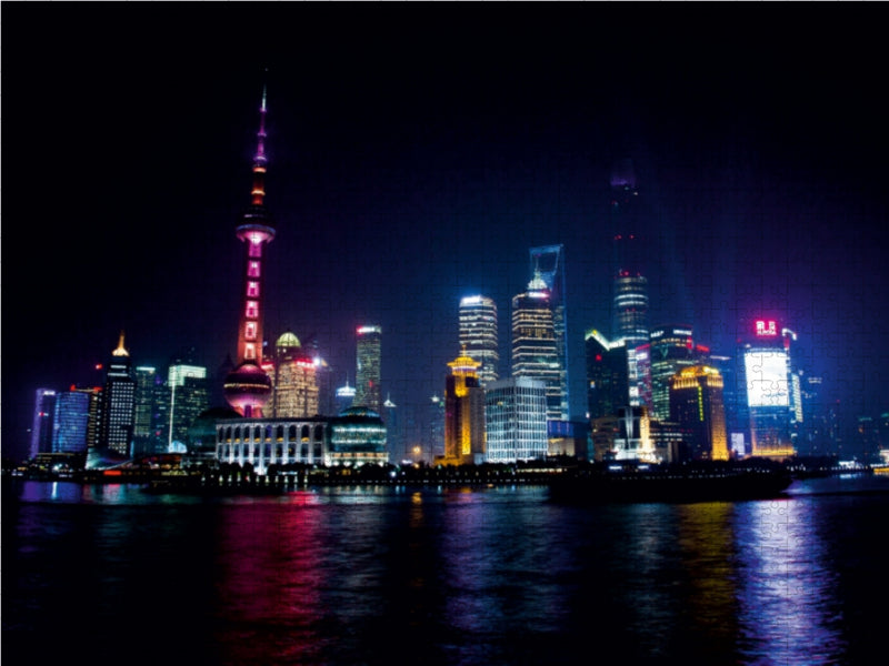 Shanghai - Puzzle photo CALVENDO 
