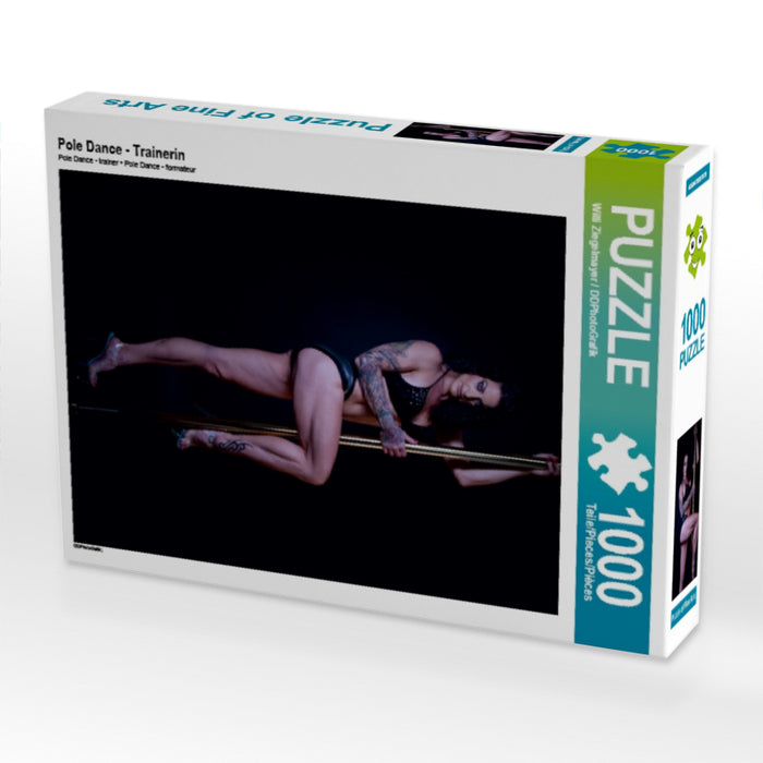 Pole Dance - Trainerin 1000 Teile Puzzle hoch - CALVENDO Foto-Puzzle'