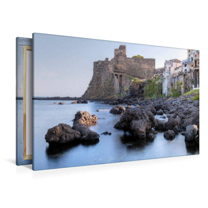 Premium Textil-Leinwand Aci Castello
