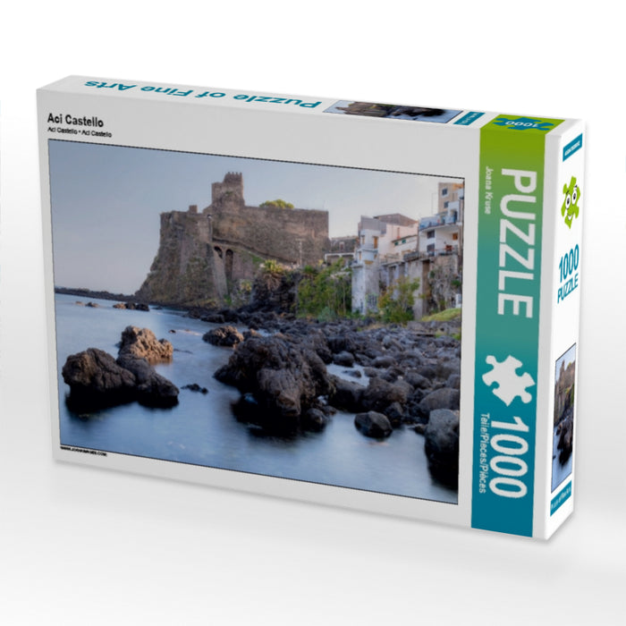 Aci Castello 1000 Teile Puzzle quer - CALVENDO Foto-Puzzle'