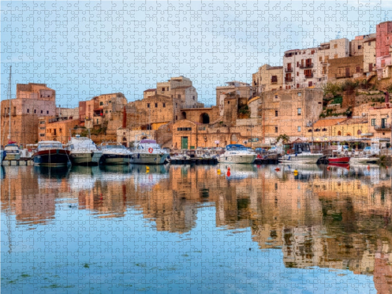 Castellammare del Golfo 1000 Teile Puzzle quer - CALVENDO Foto-Puzzle'
