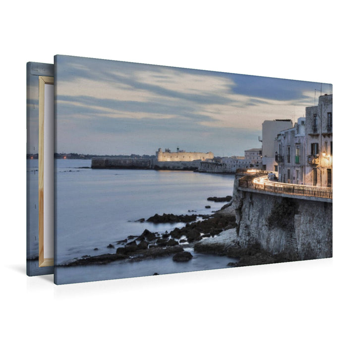 Premium Textil-Leinwand Siracusa