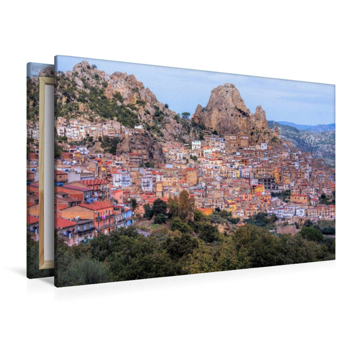 Premium Textil-Leinwand Gagliano Castelferrato