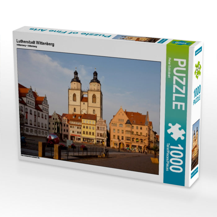 Lutherstadt Wittenberg 1000 Teile Puzzle quer - CALVENDO Foto-Puzzle'
