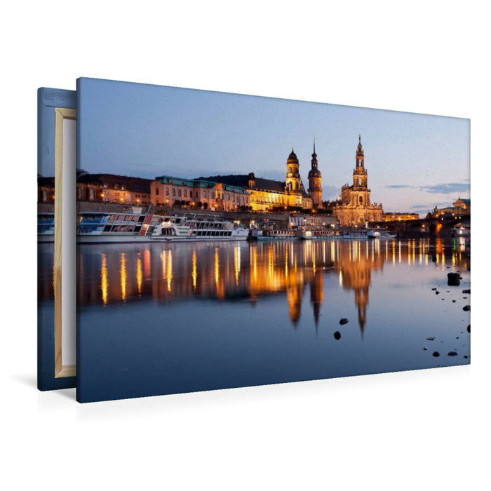 Premium Textil-Leinwand Dresden