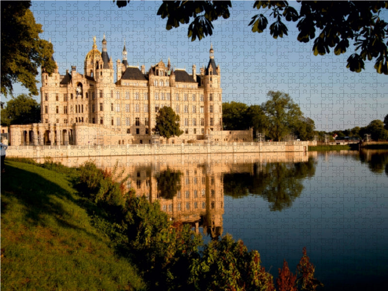 Schwerin 1000 Teile Puzzle quer - CALVENDO Foto-Puzzle'