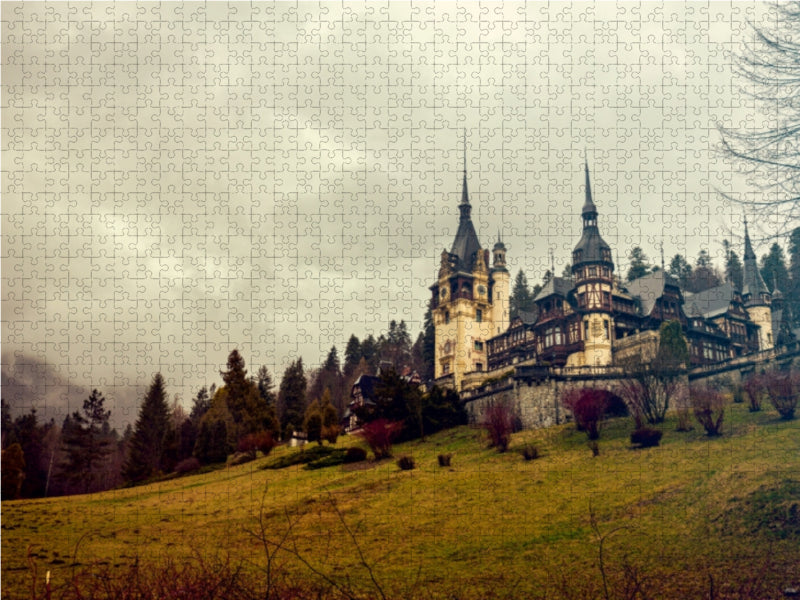 Château de Peles - Puzzle photo CALVENDO 