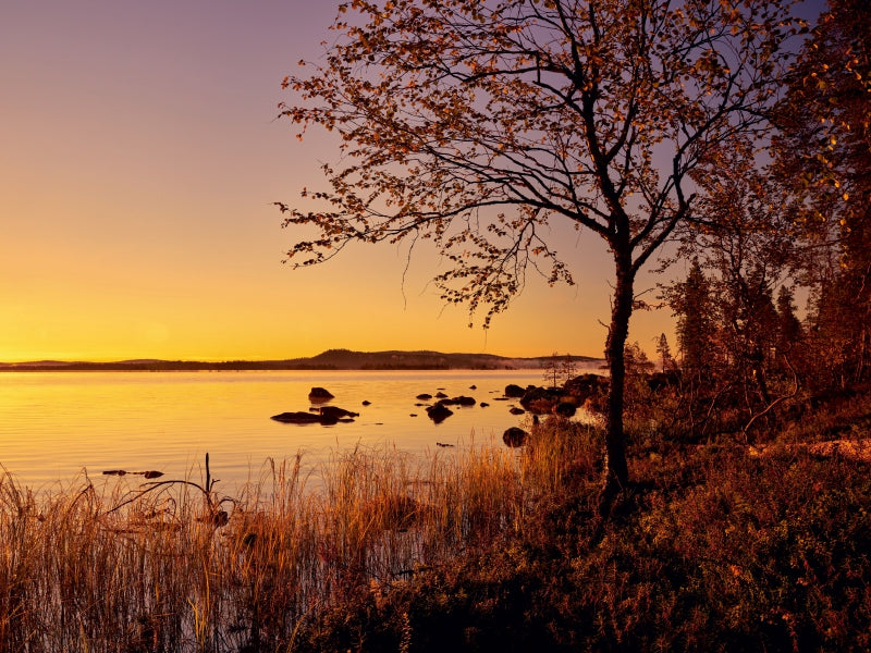 Der Herbst hält Einzug im Norden 1000 Teile Puzzle quer - CALVENDO Foto-Puzzle'