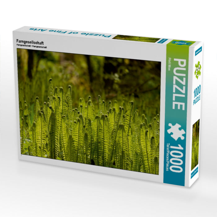Fern Society - Puzzle photo CALVENDO 