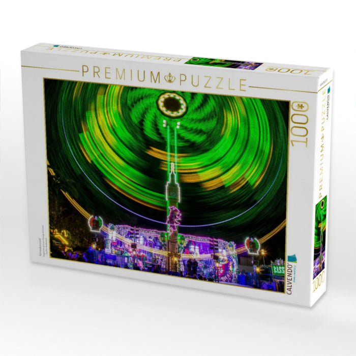Kirmeskarussell - CALVENDO Foto-Puzzle'