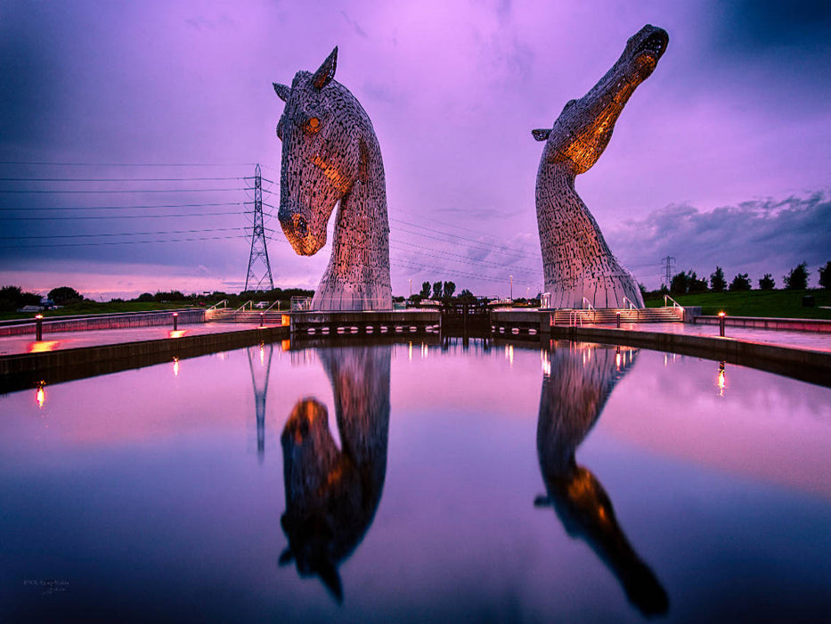 Kelpies - CALVENDO Foto-Puzzle'