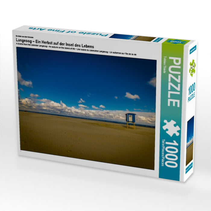 Ein Motiv aus dem Kalender Langeoog – Ein Herbst auf der Insel des Lebens 1000 Teile Puzzle quer - CALVENDO Foto-Puzzle'
