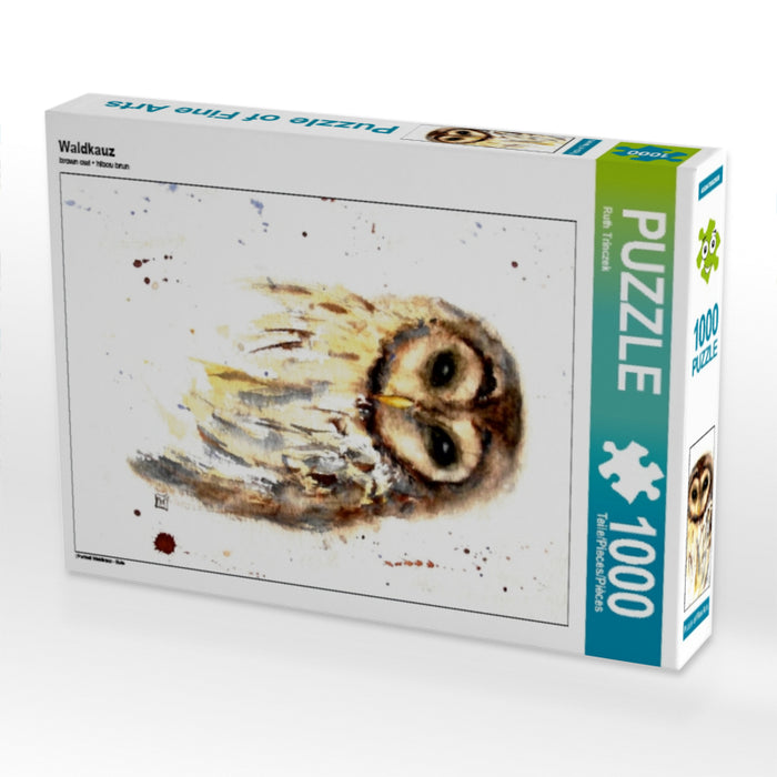 Chouette hulotte - Puzzle photo CALVENDO 