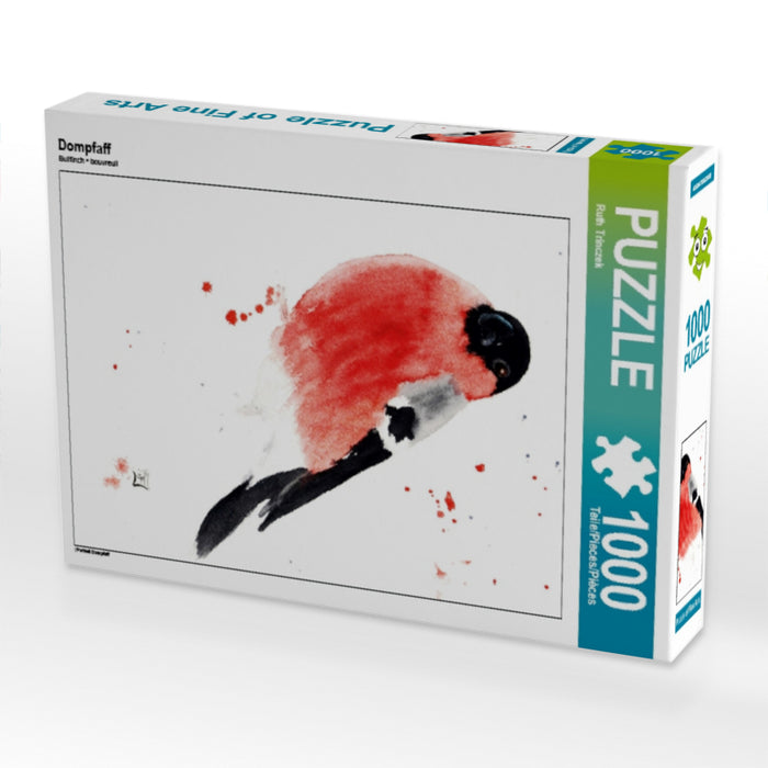 Dompfaff 1000 Teile Puzzle hoch - CALVENDO Foto-Puzzle'