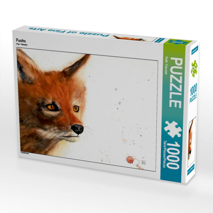 Fuchs 1000 Teile Puzzle quer - CALVENDO Foto-Puzzle'