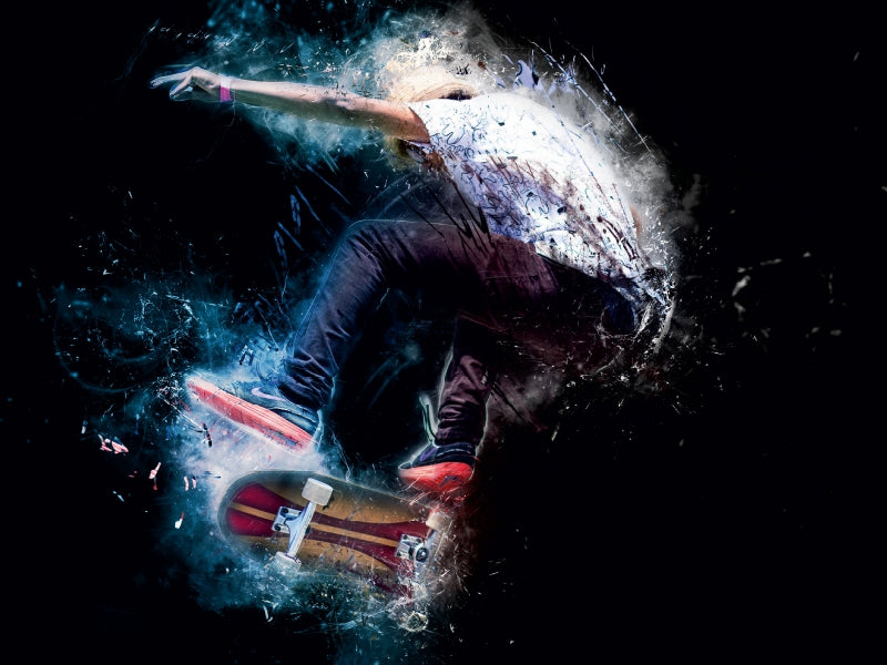 Skateboard - Puzzle photo CALVENDO 