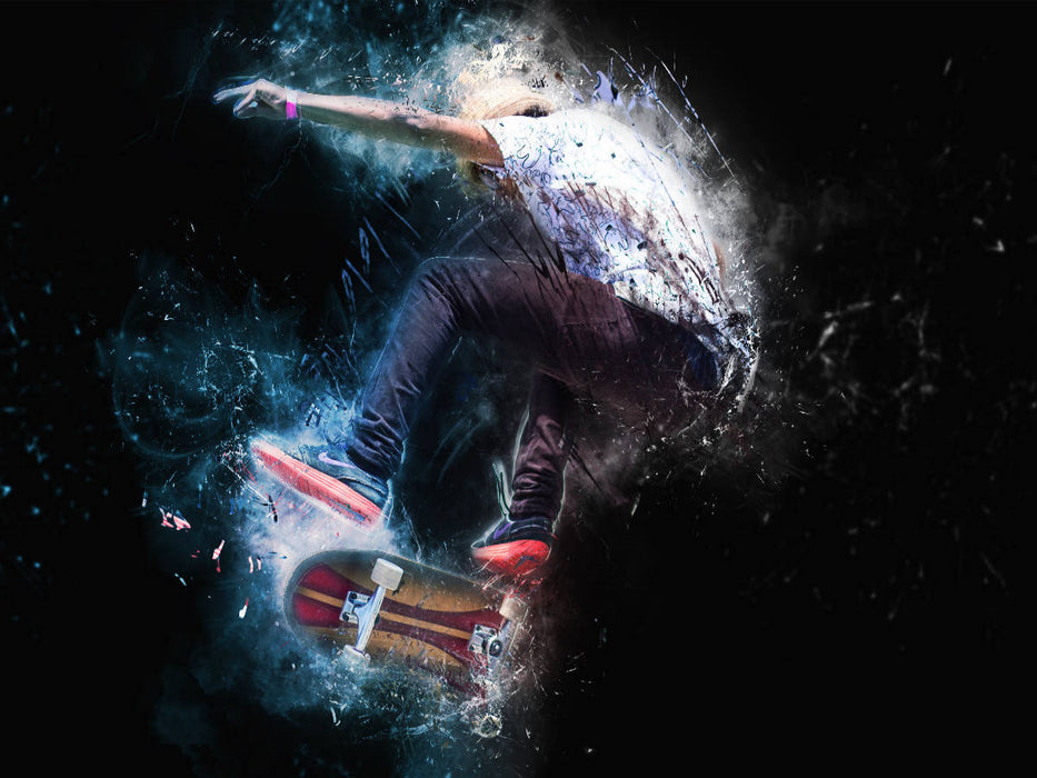 Skateboard - Puzzle photo CALVENDO 