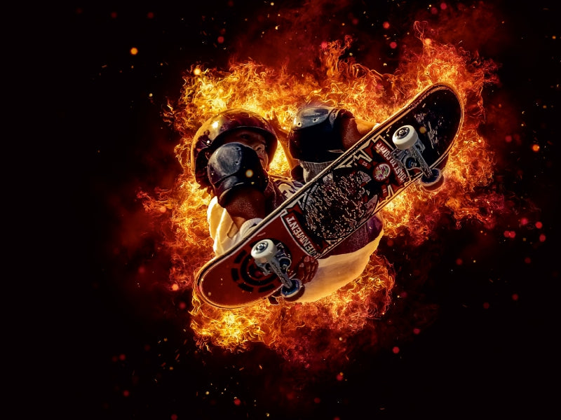 Skateboard - Puzzle photo CALVENDO 