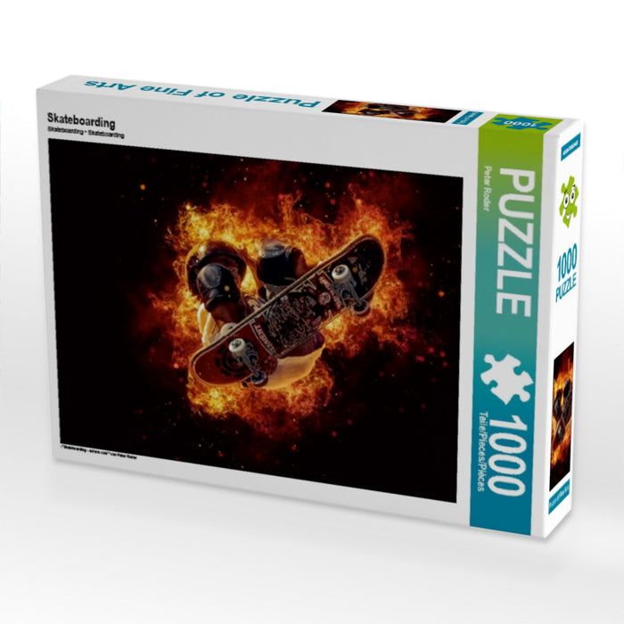 Skateboard - Puzzle photo CALVENDO 