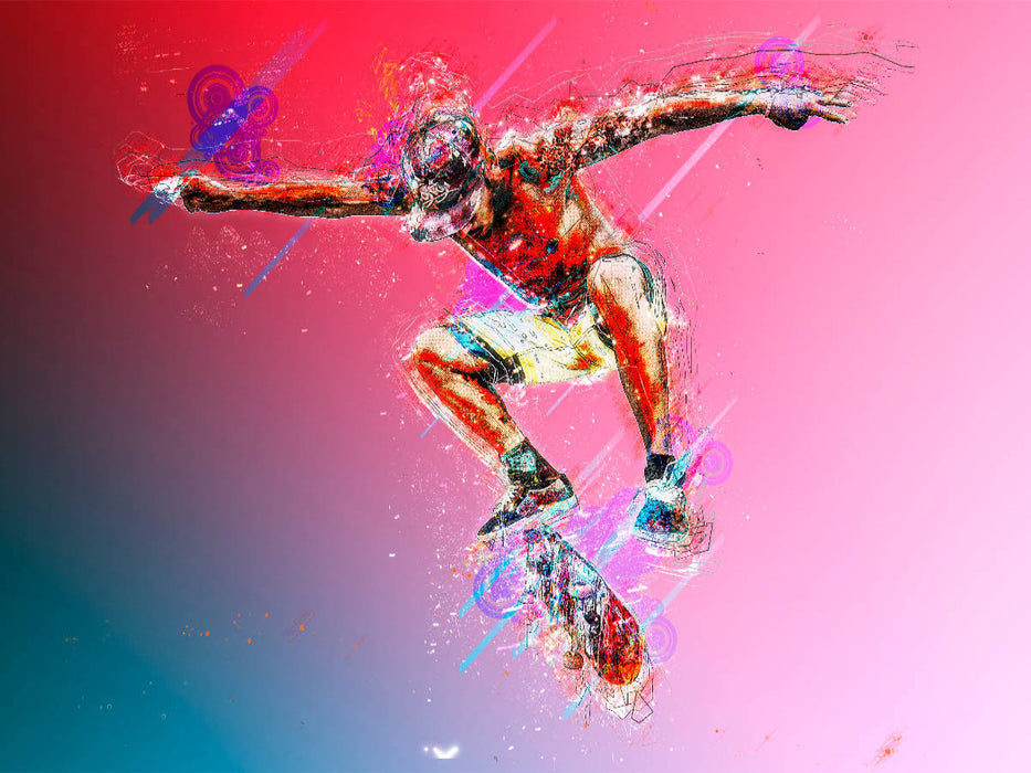 Skateboarding - CALVENDO Foto-Puzzle'