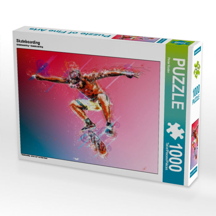 Skateboarding 1000 Teile Puzzle quer - CALVENDO Foto-Puzzle'