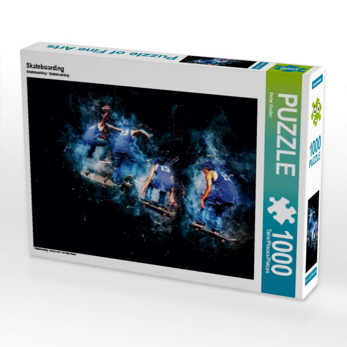 Skateboarding 1000 Teile Puzzle quer - CALVENDO Foto-Puzzle'