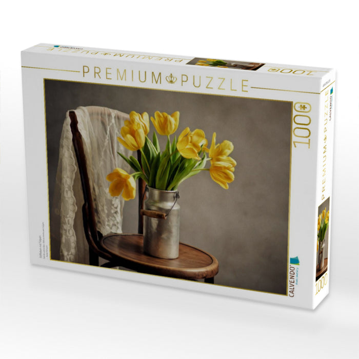 Stillleben mit Tulpen - CALVENDO Foto-Puzzle'