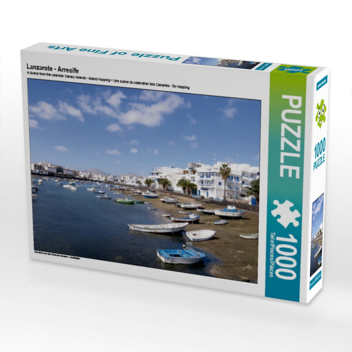 Lanzarote - Arrecife 1000 Teile Puzzle quer - CALVENDO Foto-Puzzle'