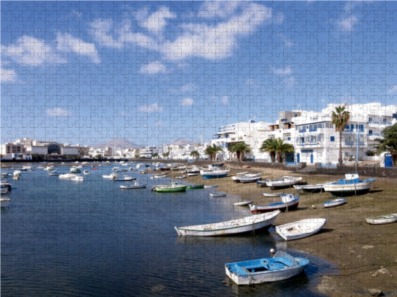 Lanzarote - Arrecife 1000 Teile Puzzle quer - CALVENDO Foto-Puzzle'
