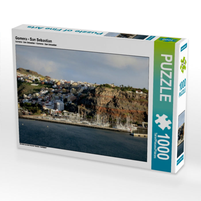 Gomera - San Sebastian 1000 Teile Puzzle quer - CALVENDO Foto-Puzzle'