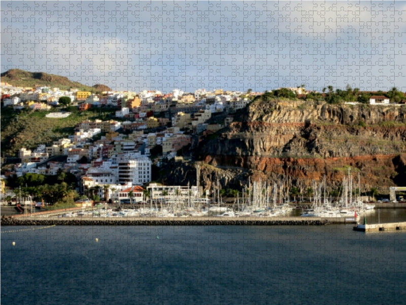 Gomera - San Sebastian 1000 Teile Puzzle quer - CALVENDO Foto-Puzzle'