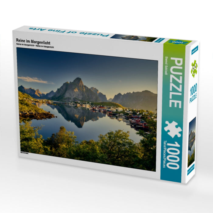 Reine im Morgenlicht 1000 Teile Puzzle quer - CALVENDO Foto-Puzzle'