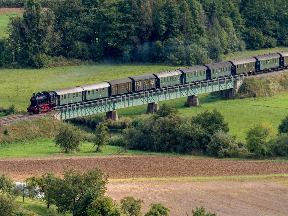 Auf der Streitberger Brücke - CALVENDO Foto-Puzzle'