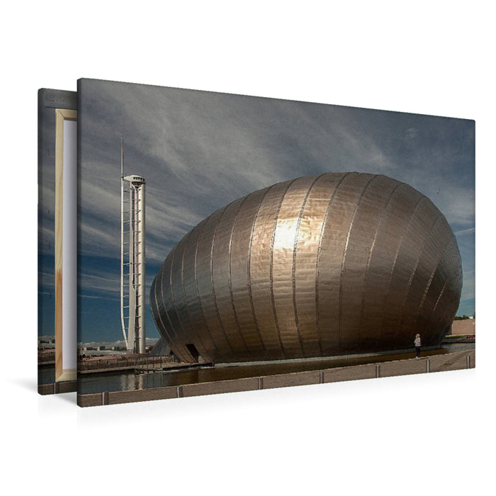 Premium Textil-Leinwand Glasgow Science Centre