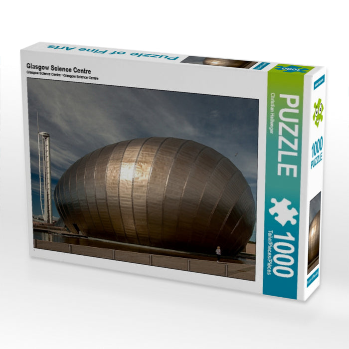Glasgow Science Centre 1000 Teile Puzzle quer - CALVENDO Foto-Puzzle'