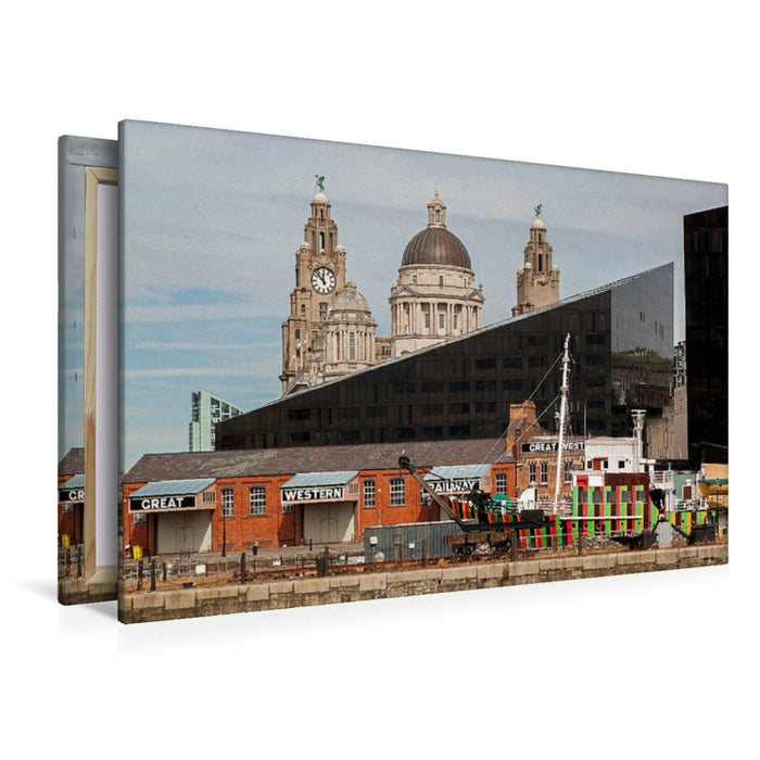 Premium Textil-Leinwand Liverpool